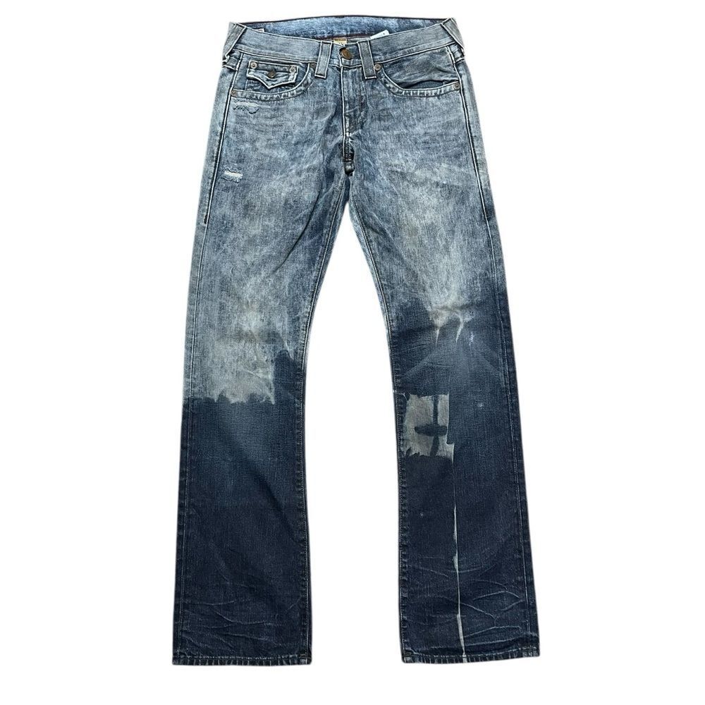 TRUE RELIGION Ricky Acid Wash Jeans Size 31